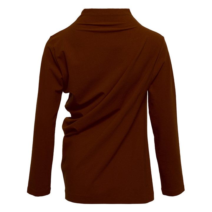Three-Sleeved Jersey Knit Top