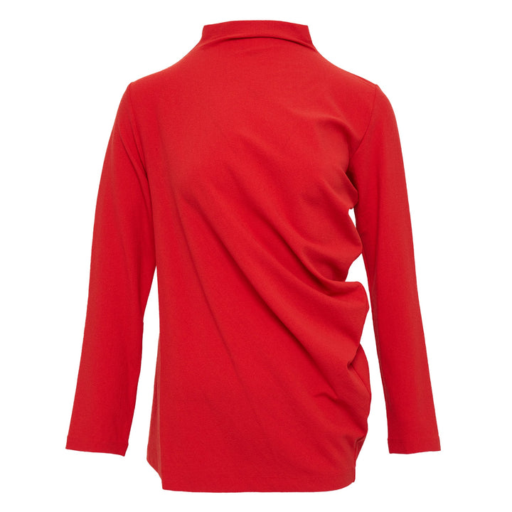 Three-Sleeved Jersey Knit Top