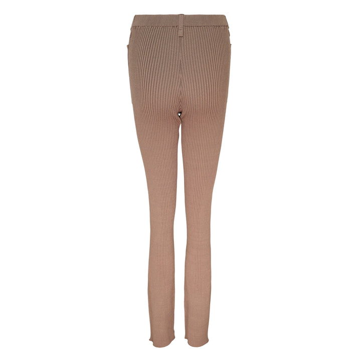 Odd Ribbed Knit Pants