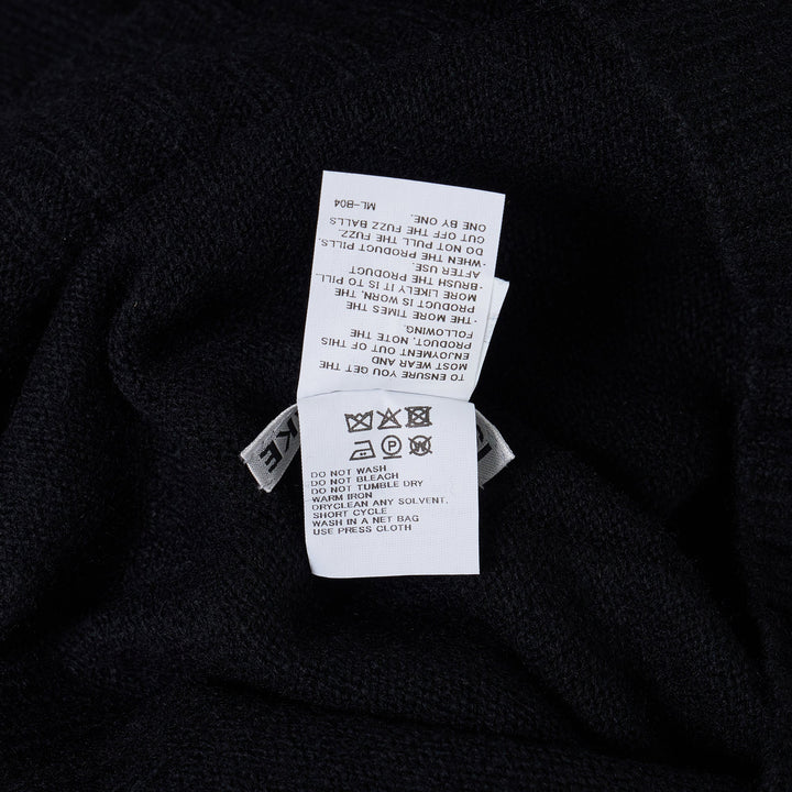 Crooked Wool Knit Sweater