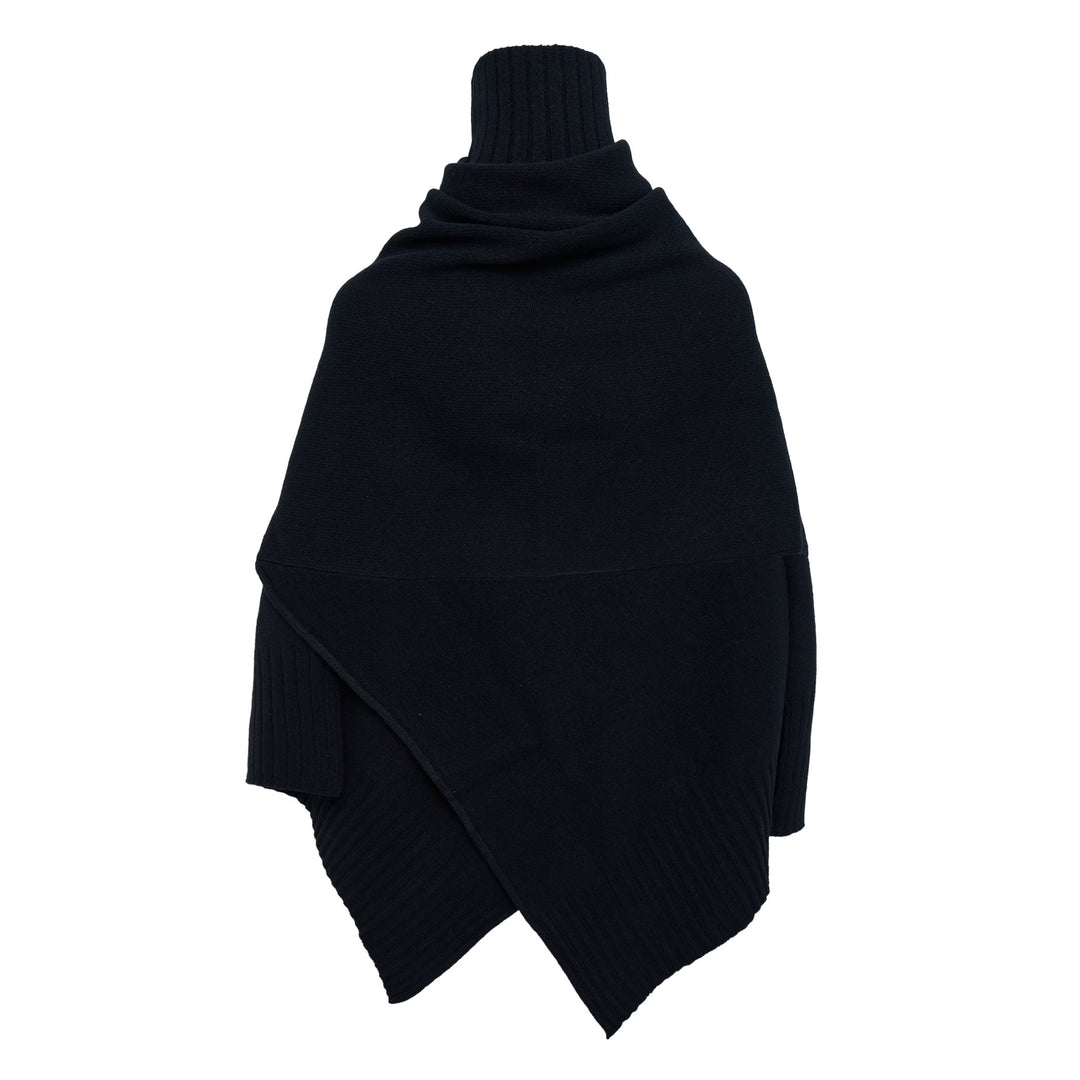 Crooked Wool Knit Cardigan