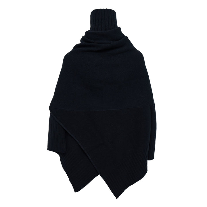 Crooked Wool Knit Cardigan