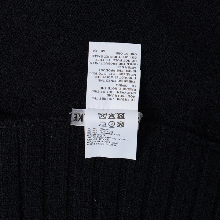 Crooked Wool Knit Cardigan