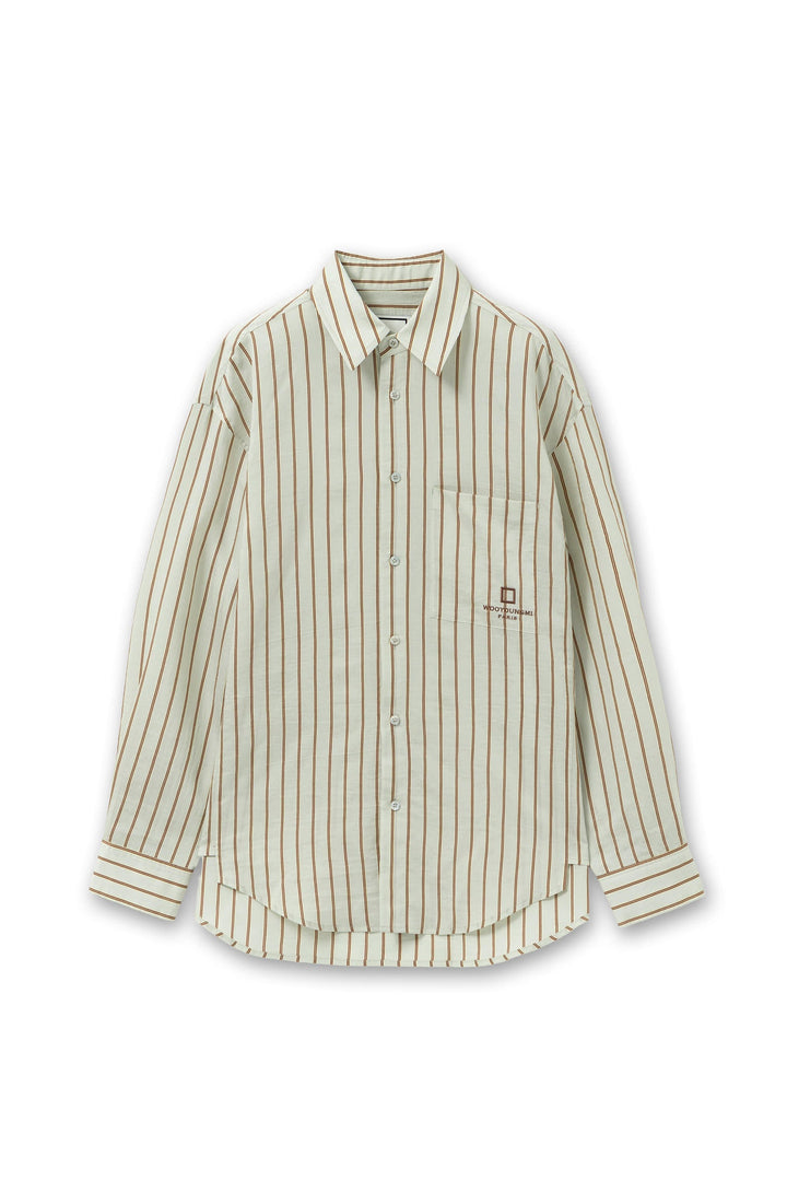Stripe Shirt Light Mint Base