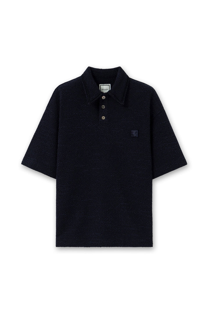 Oversized Knit Polo