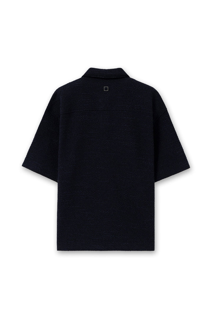 Oversized Knit Polo