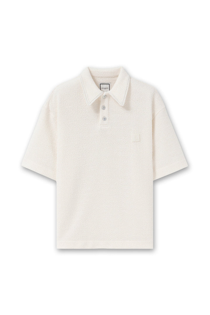 Oversized Knit Polo