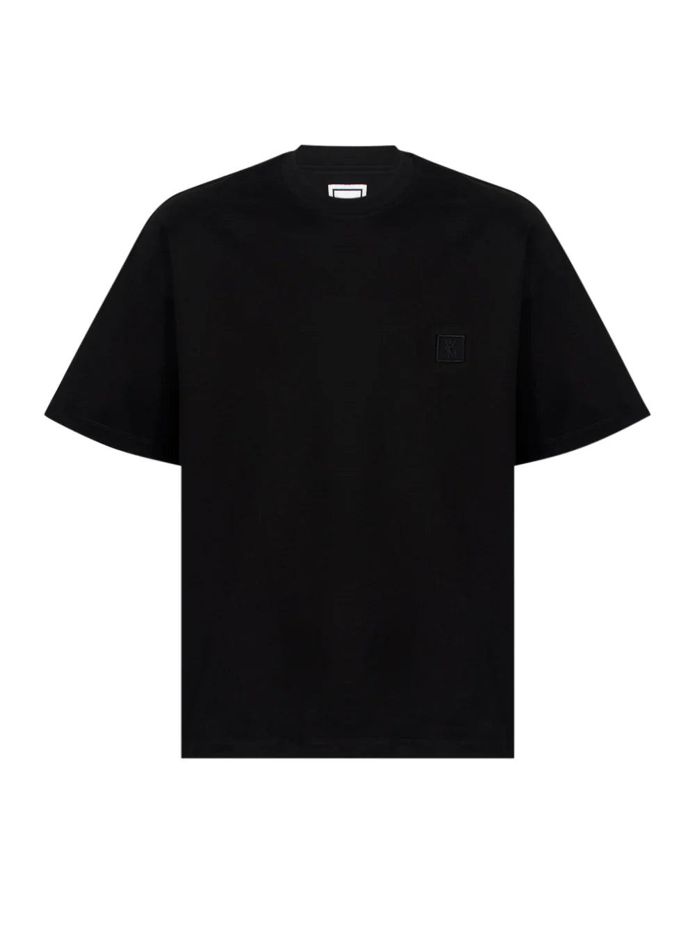 Oversized Back Abstract Print Tee