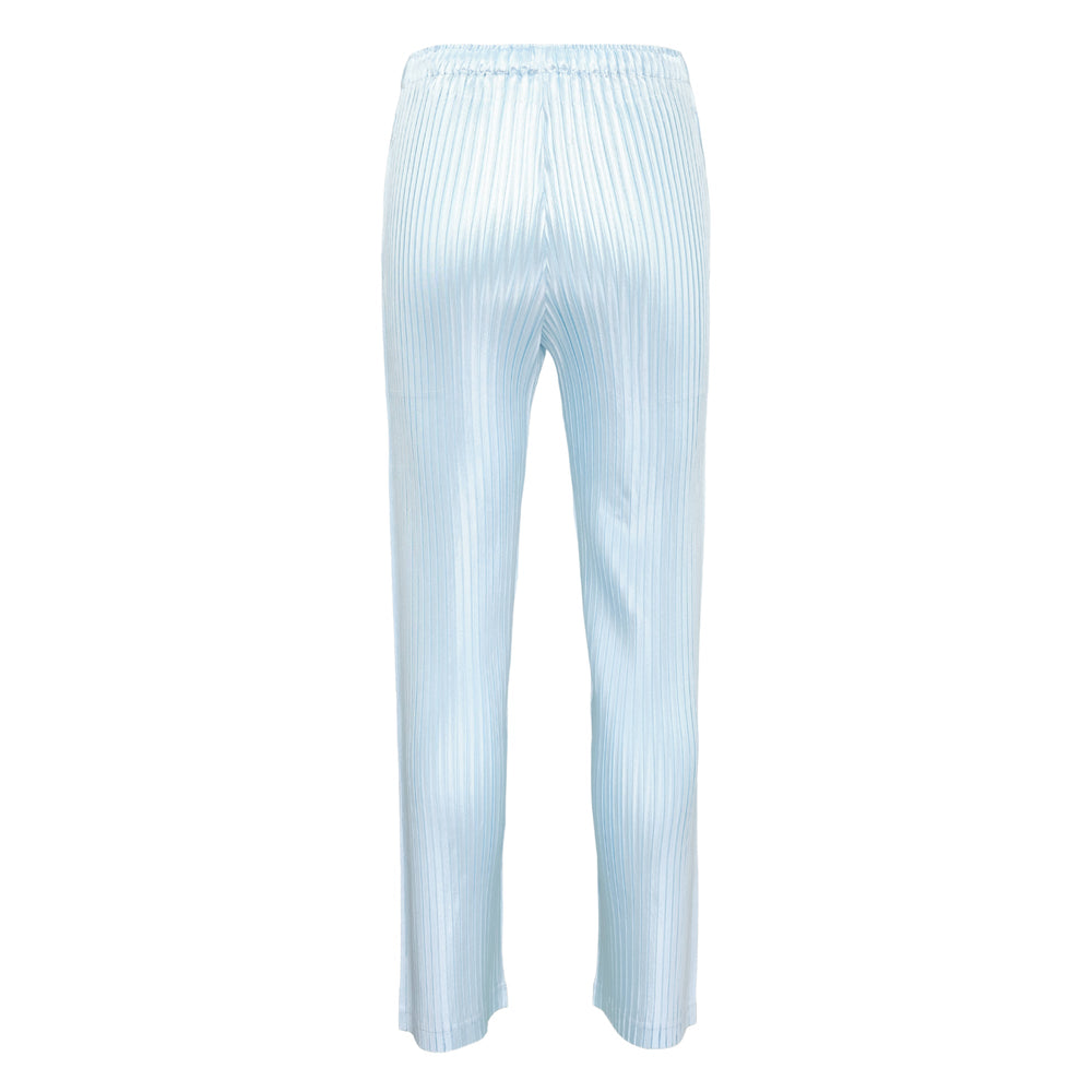 ISSEY MIYAKE Glossed Metal Pleats Pleated Pants - view 2