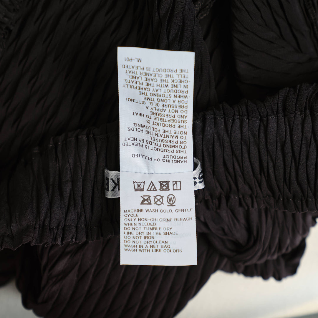 Sleek Pleats Pleated Pants