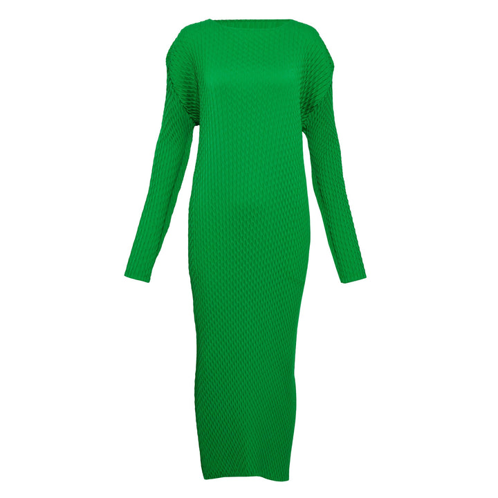 Sleek Pleats Pleated Dress
