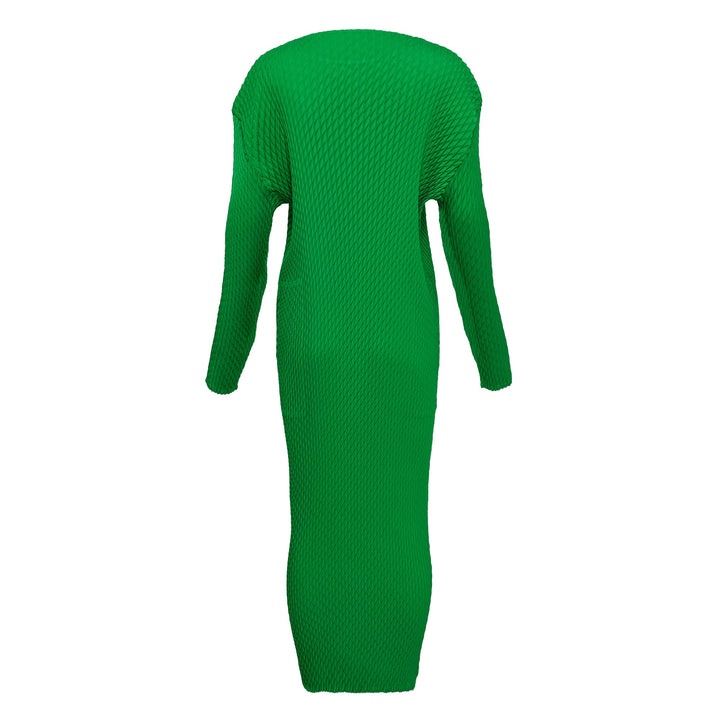 Sleek Pleats Pleated Dress