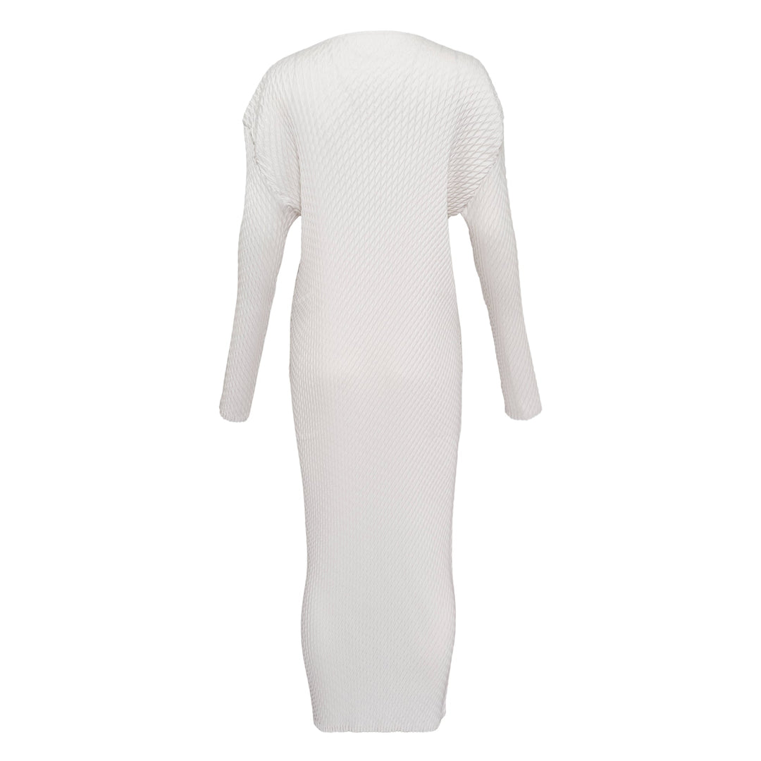 Sleek Pleats Pleated Dress