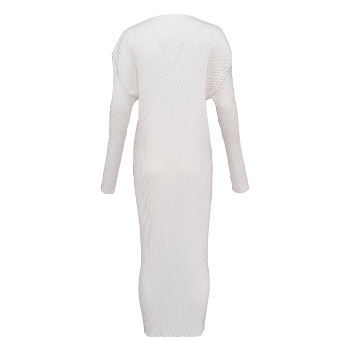 Sleek Pleats Pleated Dress
