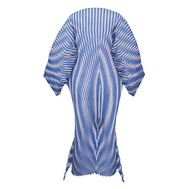 Striped Hand Pleats Dress