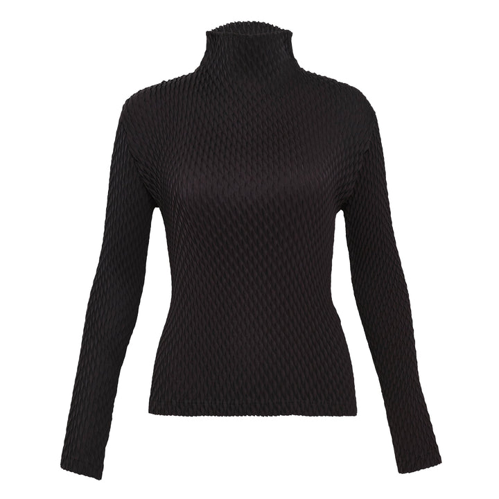 Sleek Pleats Pleated Top