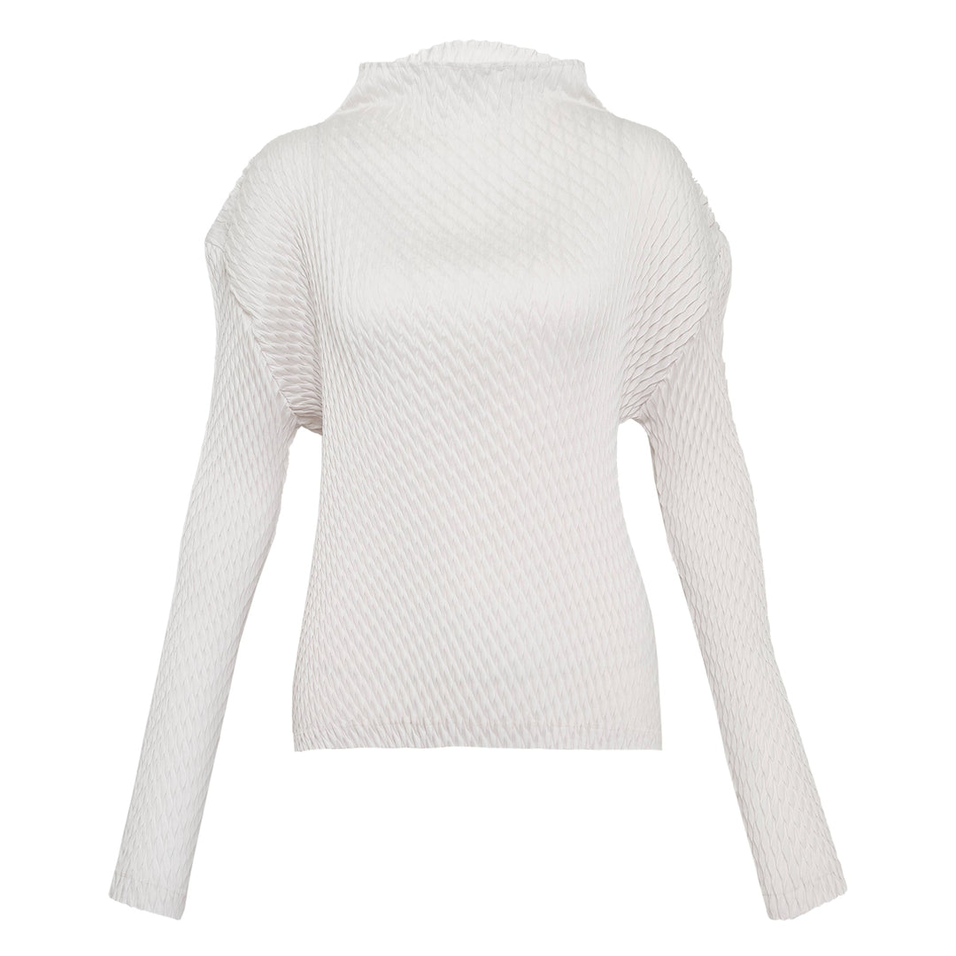 Sleek Pleats Pleated Top