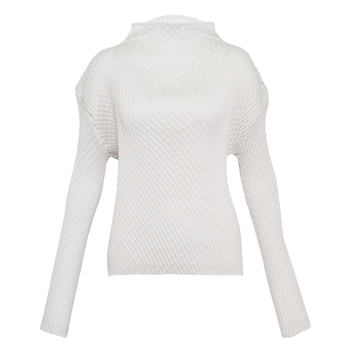 Sleek Pleats Pleated Top
