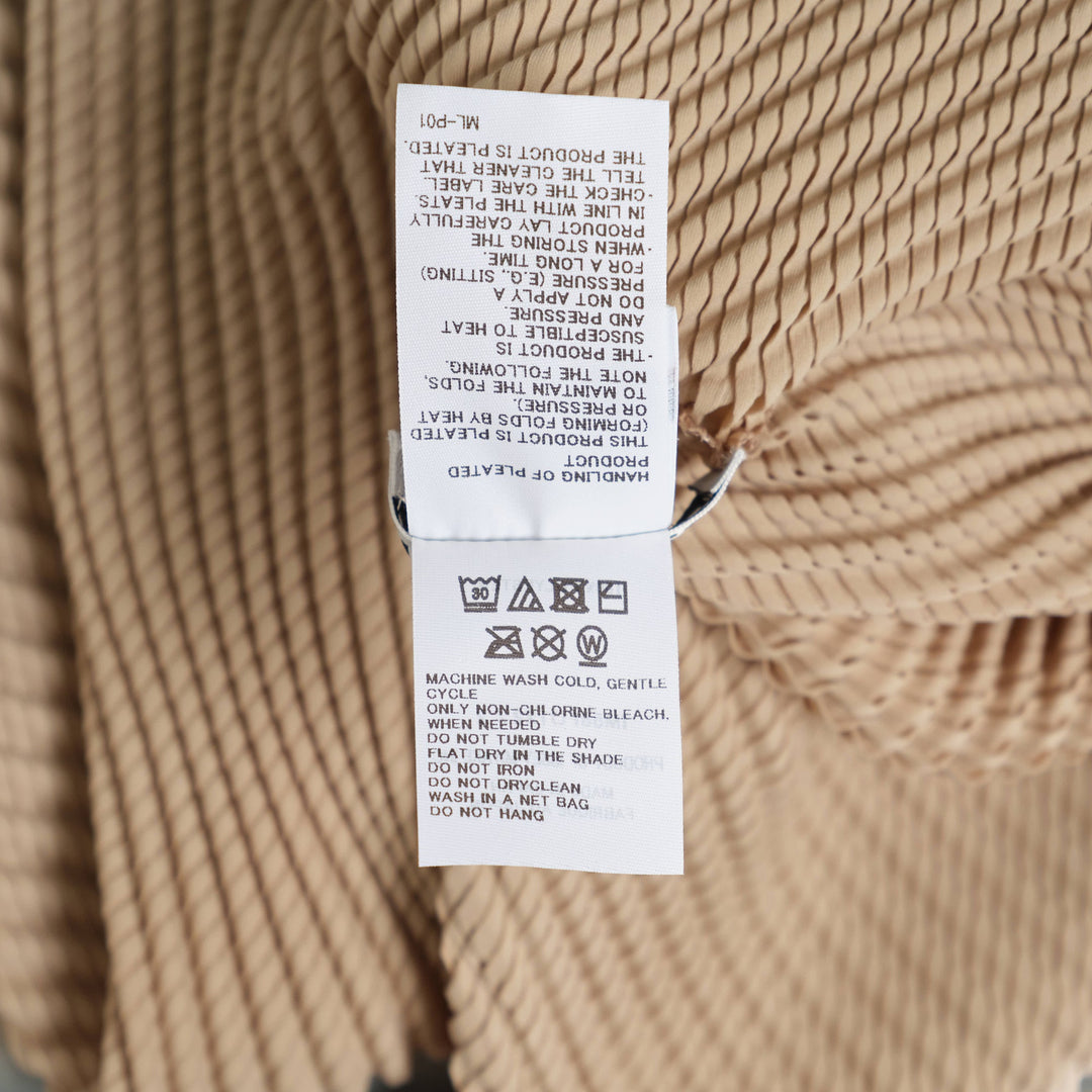 Shifted Misty Pleats Pleated Top