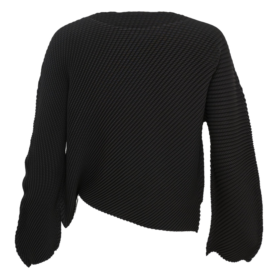 Shifted Misty Pleats Pleated Top