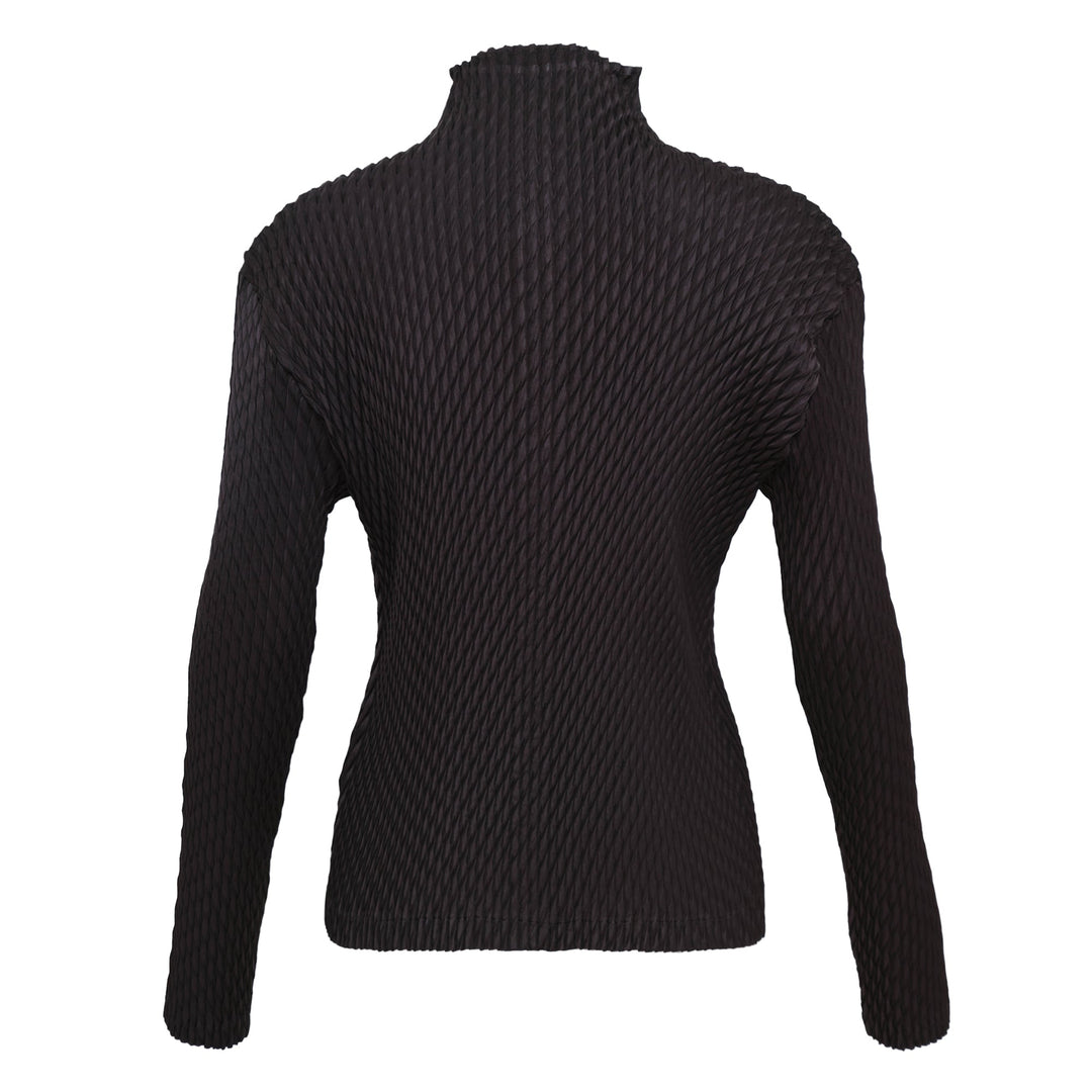 Sleek Pleats Pleated Cardigan