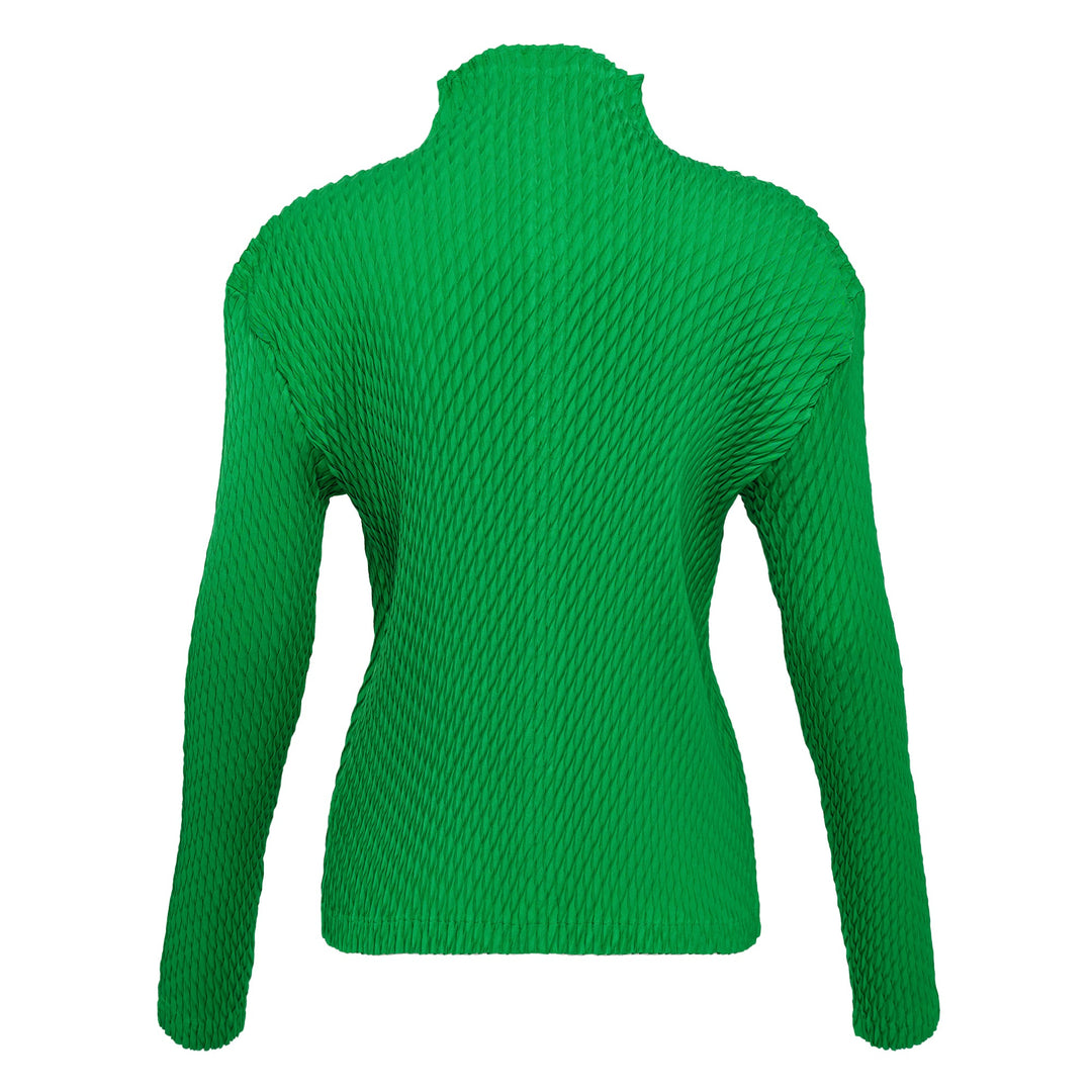 Sleek Pleats Pleated Cardigan