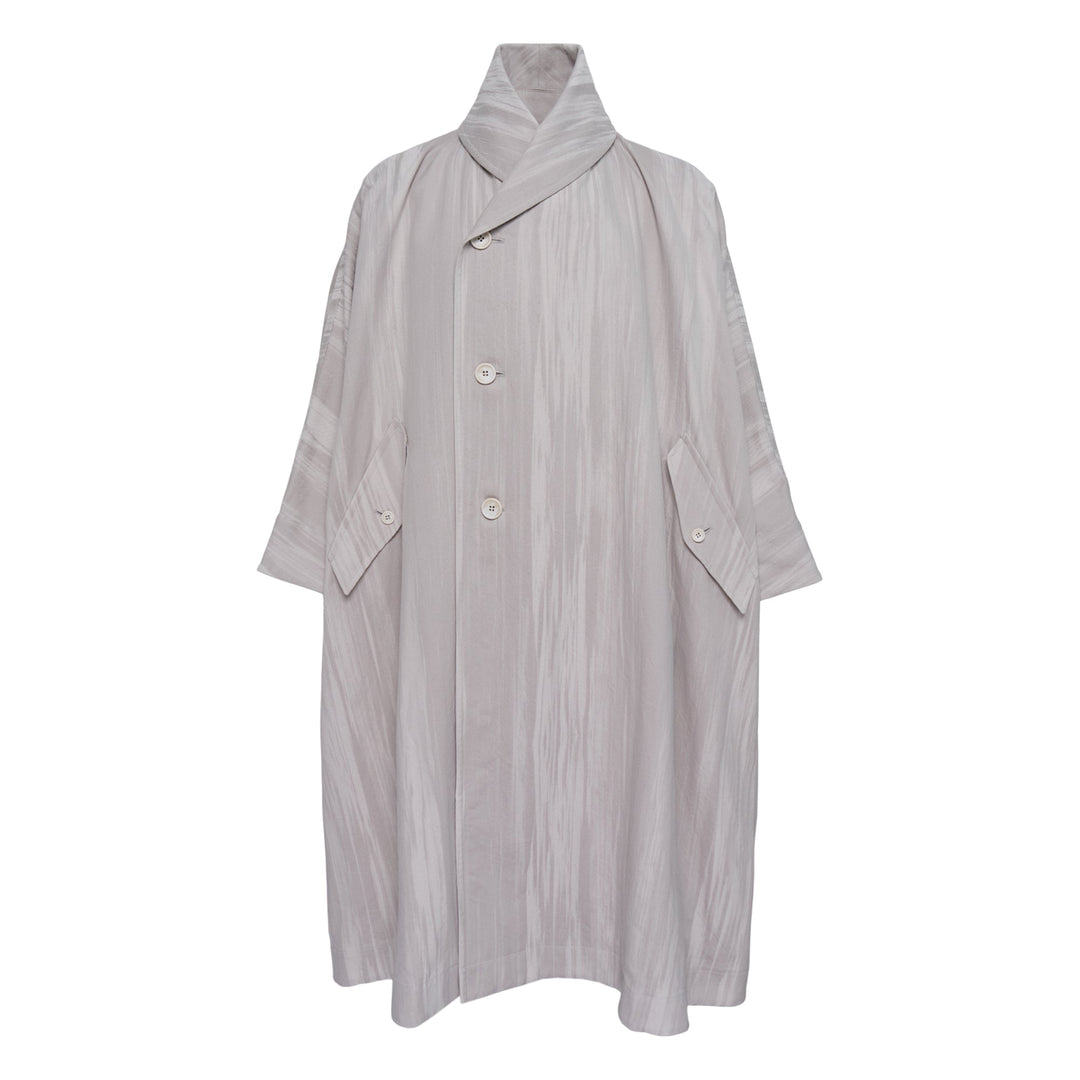 Cotton Jacquard Coat