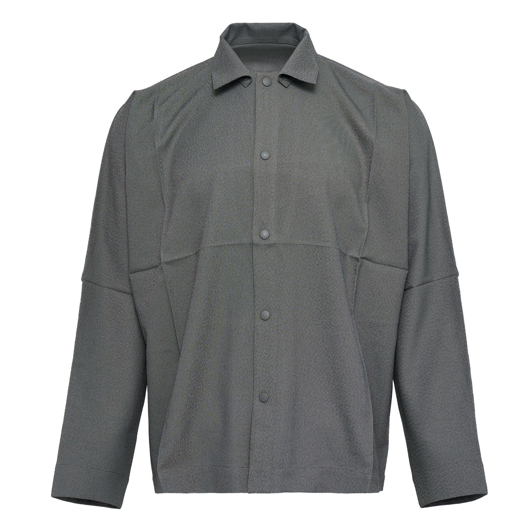 Wool Like Compact Shirt