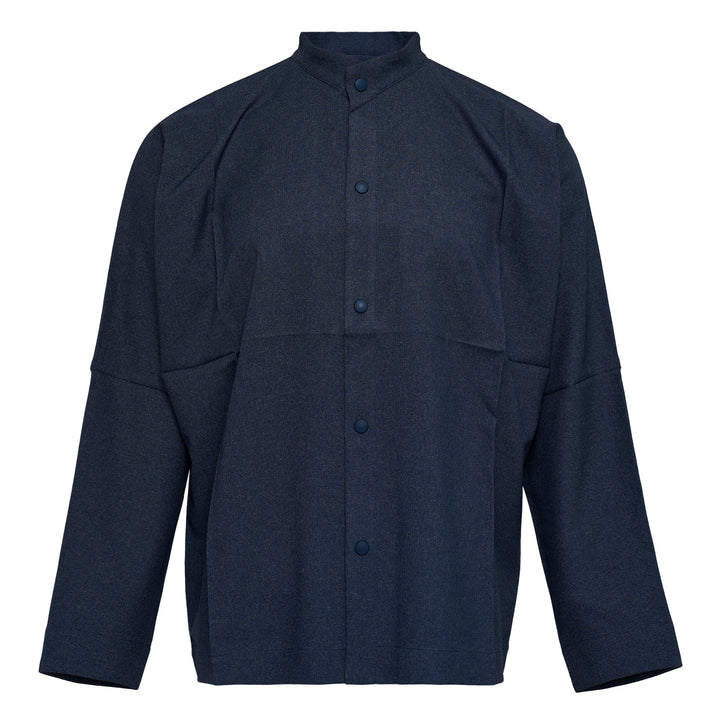 Wool Like Compact Shirt