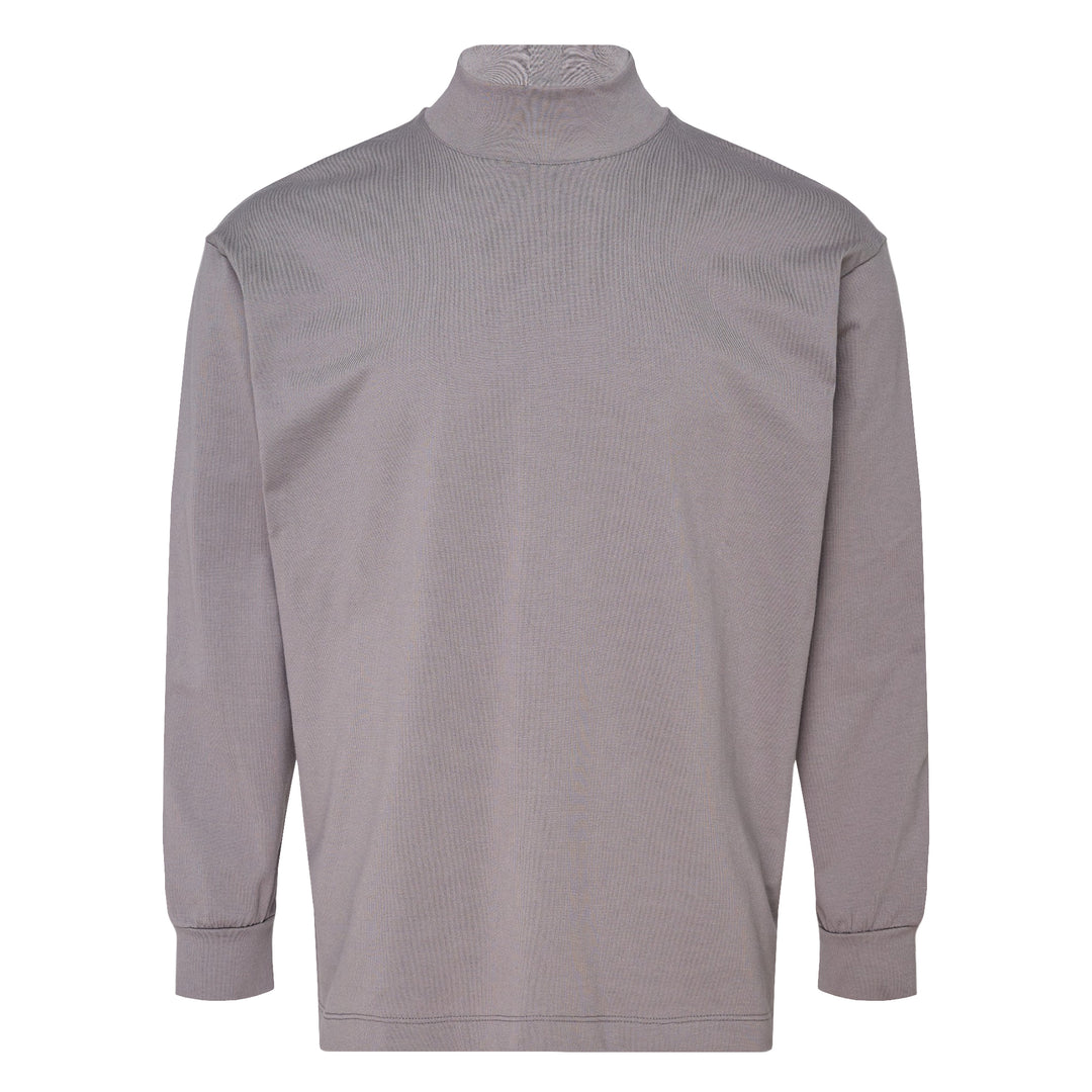 Jersey Stitch Mock Neck Tee