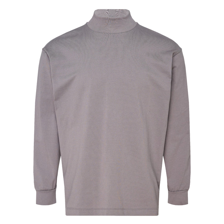 Jersey Stitch Mock Neck Tee