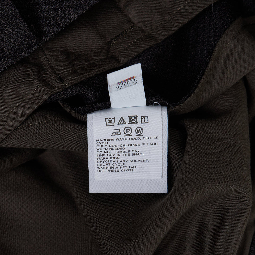 Wool Like Tweed Pants
