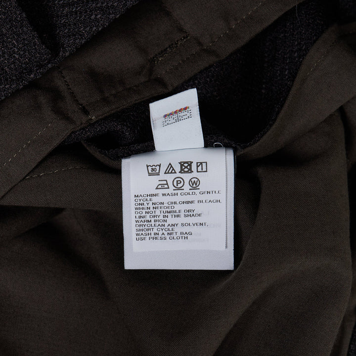 Wool Like Tweed Pants
