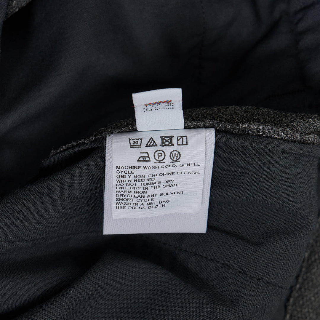 Wool Like Tweed Pants