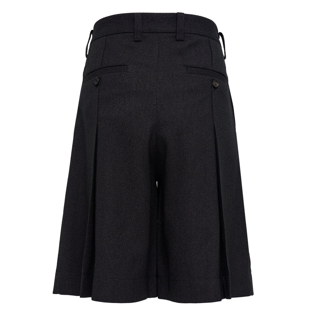 Wool Like Tweed Shorts