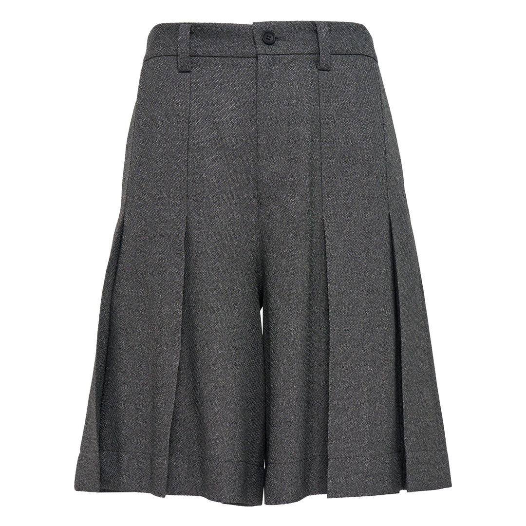 Wool Like Tweed Shorts