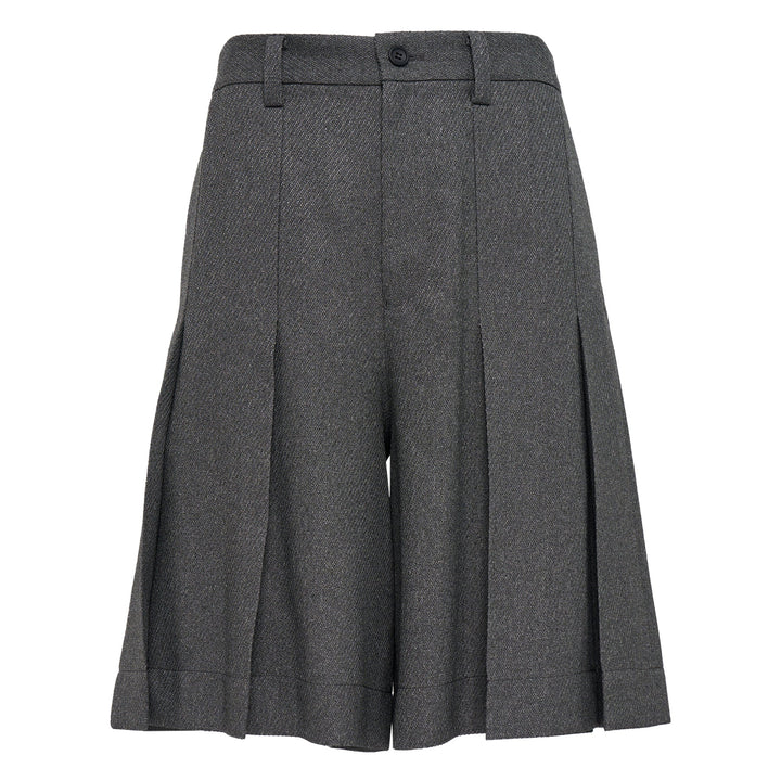Wool Like Tweed Shorts