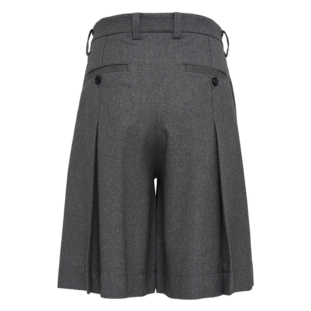 Wool Like Tweed Shorts