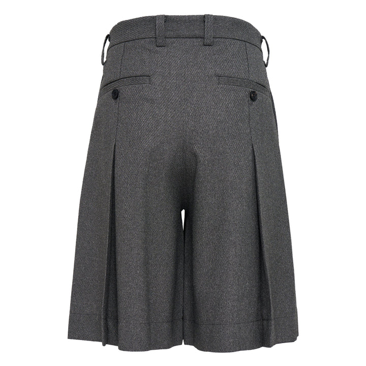 Wool Like Tweed Shorts
