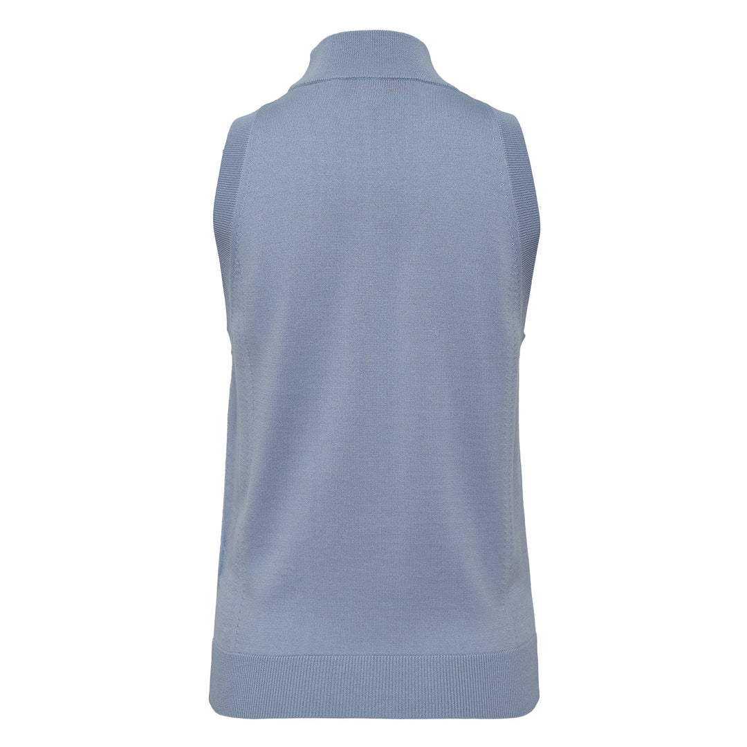 Slvless Mock Neck Top