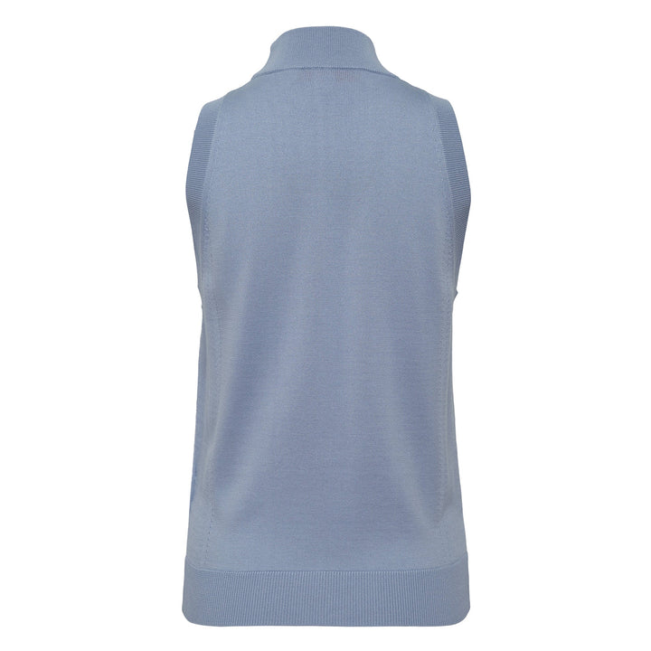 Slvless Mock Neck Top