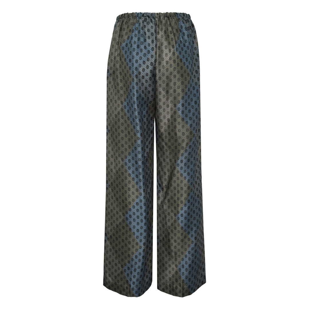 Straight Leg Casual Trousers