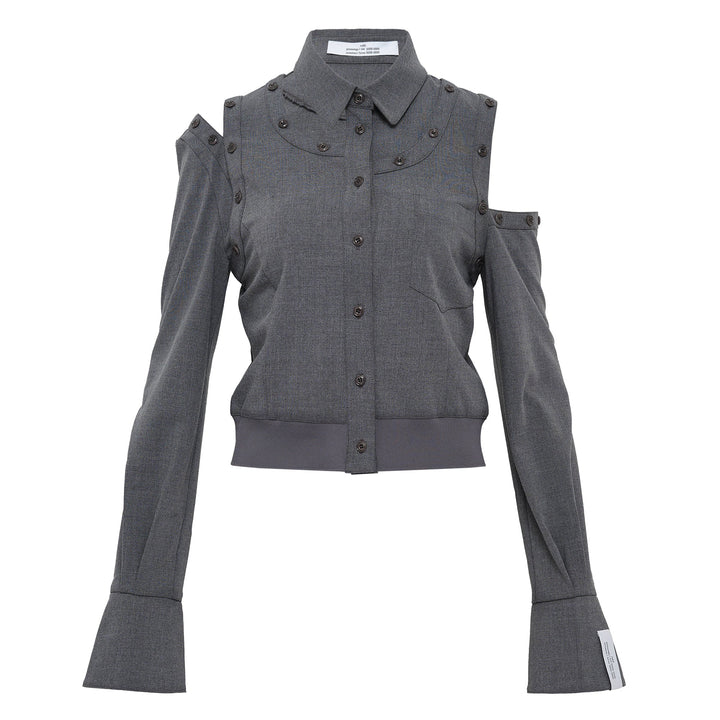 Buttoned Sleeve Shirt