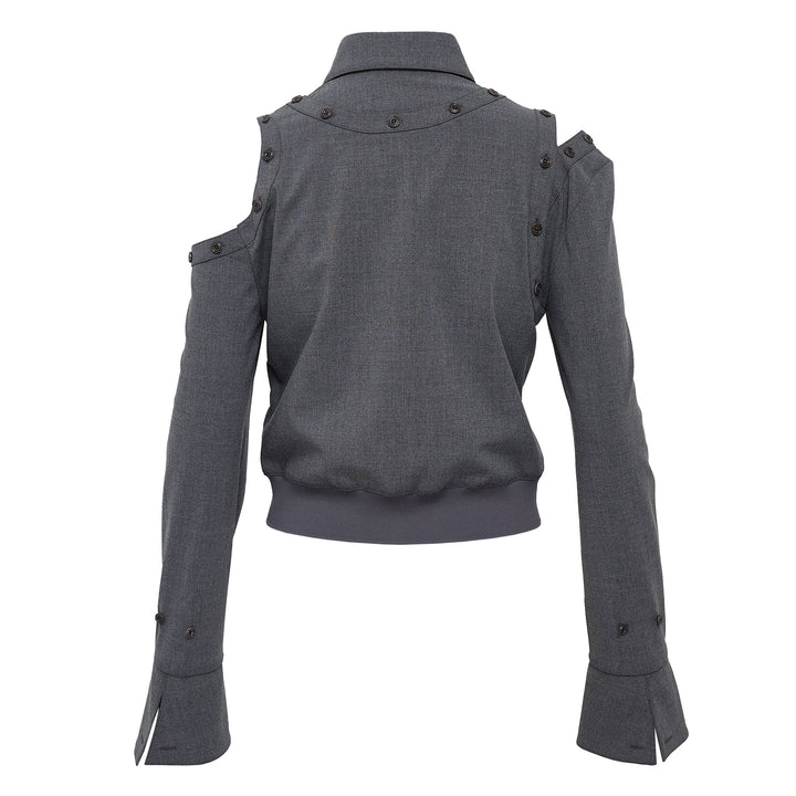 Buttoned Sleeve Shirt