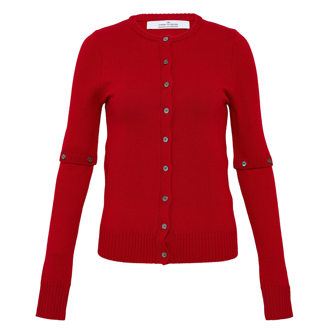 Detachable Sleeve Cardigan