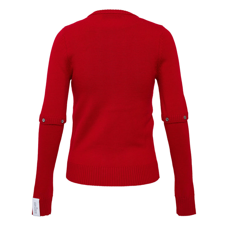 Detachable Sleeve Cardigan