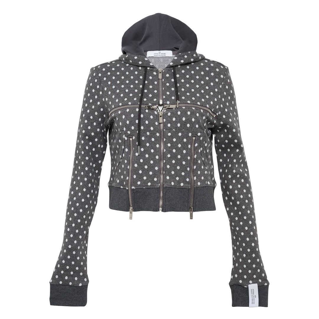 Broken Zip-Up Hoodie