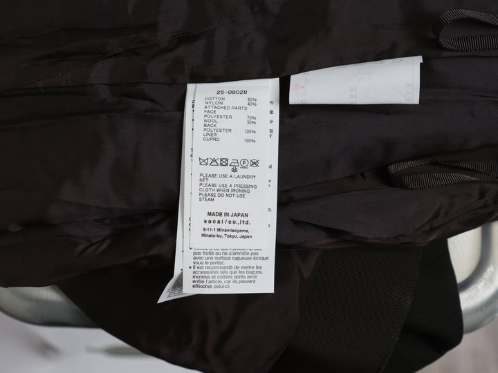 Suiting Bonding x Grosgrain Skirt