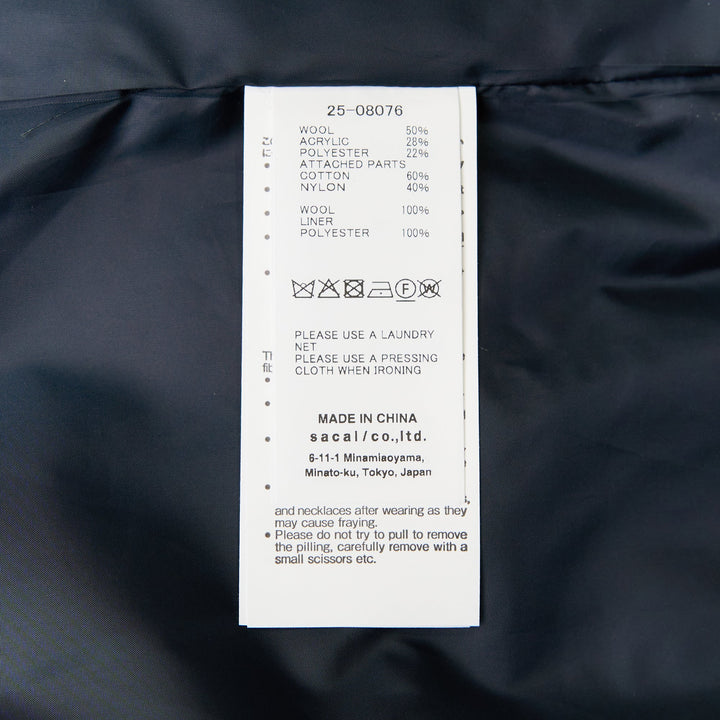 Faux Shearling x Grosgrain Blouson