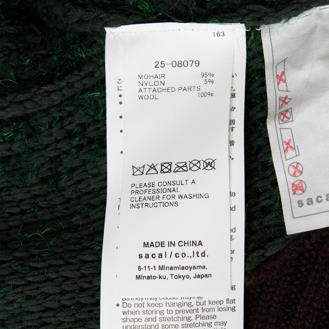 Wool Hairy Knit Pullover